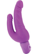 Power Stud Over And Under Vibrator - Purple